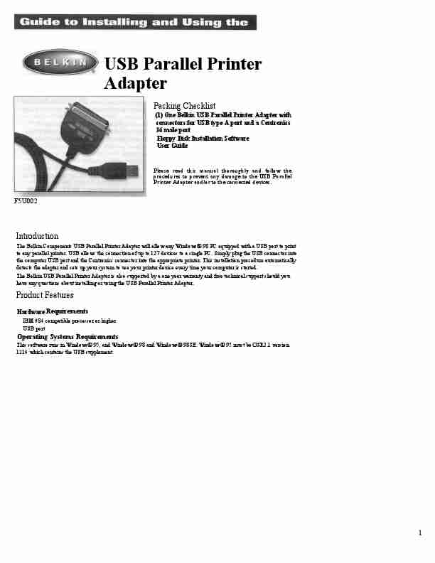 Belkin Printer Accessories F5U002-page_pdf